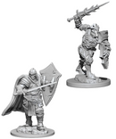 D&D Nolzur's Marvelous Miniatures: W06 Death Knight & Helmed Horror [Unpainted]