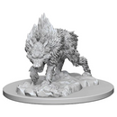 Pathfinder Battles Deep Cuts Miniatures: W04 Dire Wolf [Unpainted]