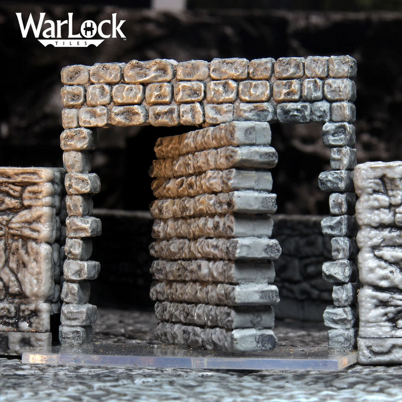 WarLock Tiles: Dungeon Tiles - Doors & Archways