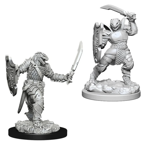 D&D Nolzur's Marvelous Miniatures: W05 Dragonborn Paladin [Unpainted]