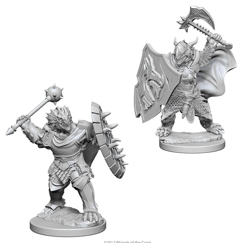 D&D Nolzur's Marvelous Miniatures: W04 Dragonborn Paladin [Unpainted]
