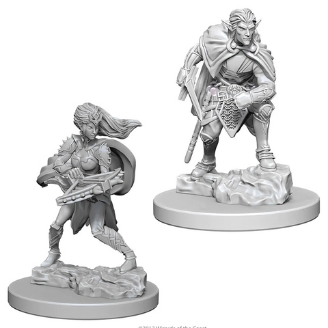 D&D Nolzur's Marvelous Miniatures: W04 Drow [Unpainted]