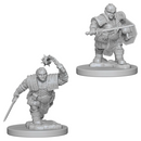 D&D Nolzur's Marvelous Miniatures: W02 Dwarf Fighter [Unpainted]