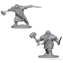 D&D Nolzur's Marvelous Miniatures: W01 Dwarf Fighter [Unpainted]