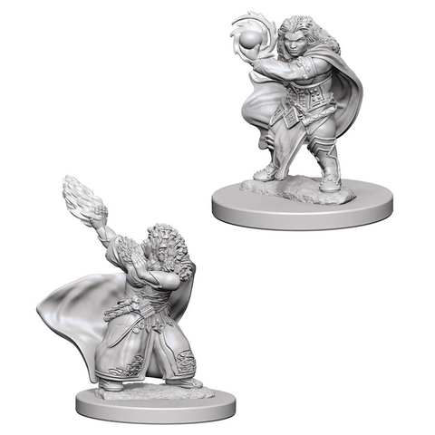 D&D Nolzur's Marvelous Miniatures: W04 Dwarf Wizard [Unpainted] *OUT OF PRINT*