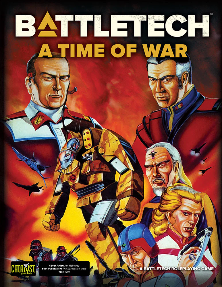 BattleTech: A Time of War - A Battletech RPG [Hardcover]