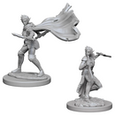 Pathfinder Battles Deep Cuts Miniatures: W04 Elf Female Rogue [Unpainted]