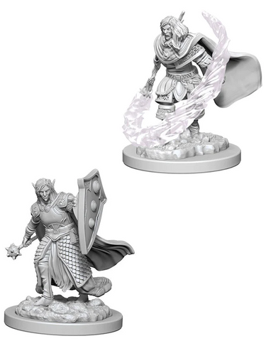 D&D Nolzur's Marvelous Miniatures: W05 Elf Cleric [Unpainted]