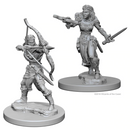 D&D Nolzur's Marvelous Miniatures: W01 Elf Ranger [Unpainted]