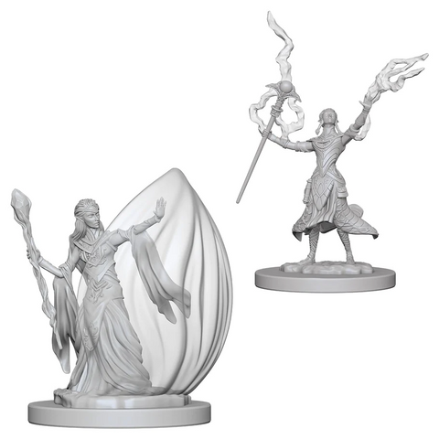 D&D Nolzur's Marvelous Miniatures: W03 Elf Wizard [Unpainted]