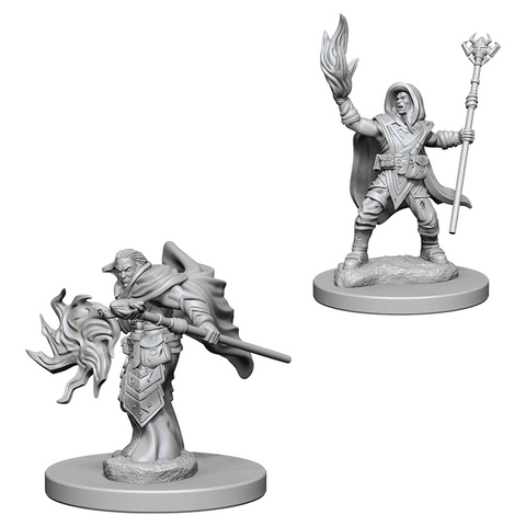 D&D Nolzur's Marvelous Miniatures: W02 Elf Wizard [Unpainted]