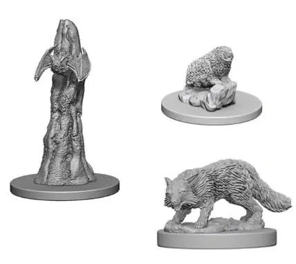 Pathfinder Battles Deep Cuts Miniatures: W01 Familiars [Unpainted]