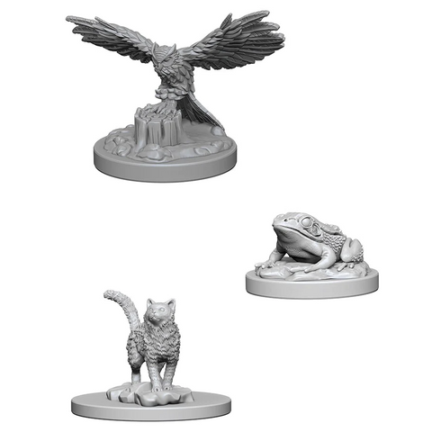 WizKids Deep Cuts Miniatures: W04 Familiars [Unpainted]