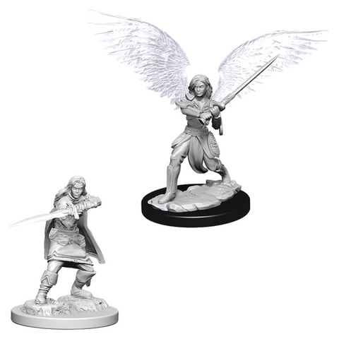 D&D Nolzur's Marvelous Miniatures: W06 Aasimar Fighter [Unpainted]
