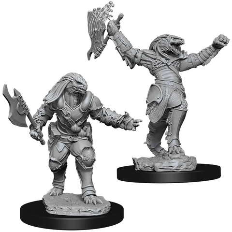 D&D Nolzur's Marvelous Miniatures: W11 Dragonborn Fighter [Unpainted]