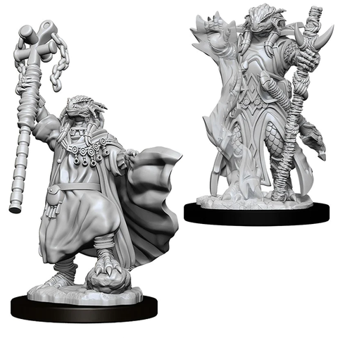 D&D Nolzur's Marvelous Miniatures: W08 Dragonborn Sorcerer [Unpainted]