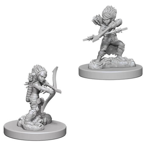 Pathfinder Battles Deep Cuts Miniatures: W06 Female Gnome Rogue [Unpainted]