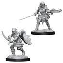 Pathfinder Battles Deep Cuts Miniatures: W07 Female Half-Elf Ranger [Unpainted]
