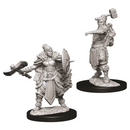 D&D Nolzur's Marvelous Miniatures: W09 Half-Orc Barbarian [Unpainted]
