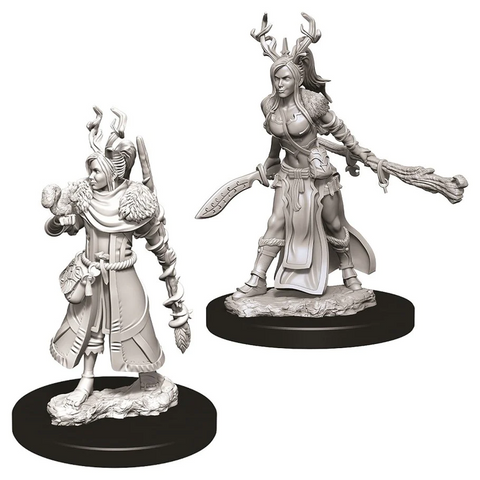 D&D Nolzur's Marvelous Miniatures: W09 Human Druid [Unpainted]