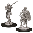 D&D Nolzur's Marvelous Miniatures: W09 Human Fighter [Unpainted]