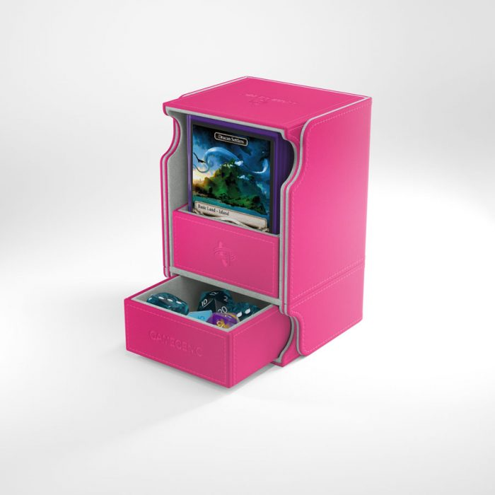 Gamegenic Watchtower Convertible 100+ Deck Box - Pink