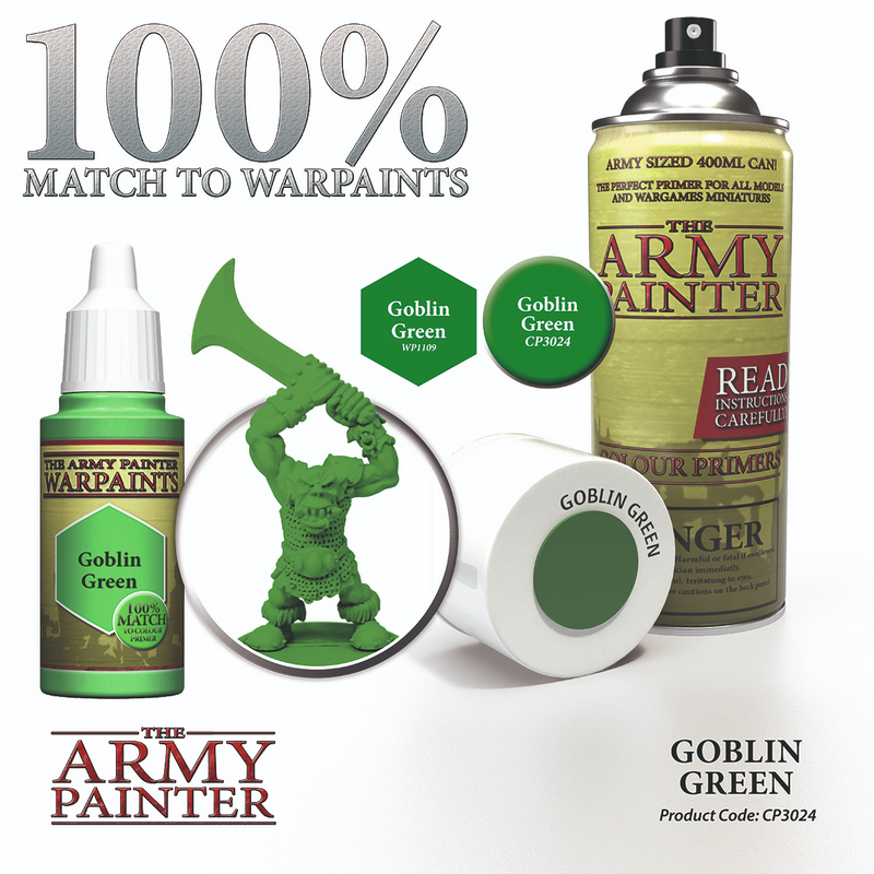 The Army Painter: Colour Primer - Goblin Green