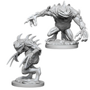 D&D Nolzur's Marvelous Miniatures: W05 Grey Slaad & Death Slaad [Unpainted]