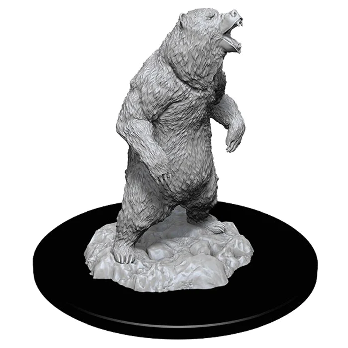 WizKids Deep Cuts Miniatures: W07 Grizzly [Unpainted]