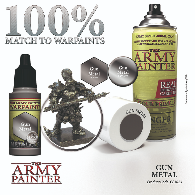 The Army Painter: Warpaints Metallics - Gun Metal