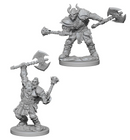 Pathfinder Battles Deep Cuts Miniatures: W03 Half-Orc Male Barbarian [Unpainted]
