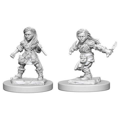 D&D Nolzur's Marvelous Miniatures: W01 Halfling Rogue [Unpainted]