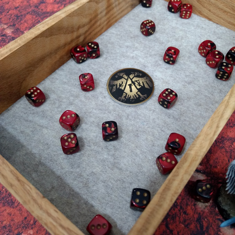 ACG Local Artisans Series: Dice Tray - Oak 2