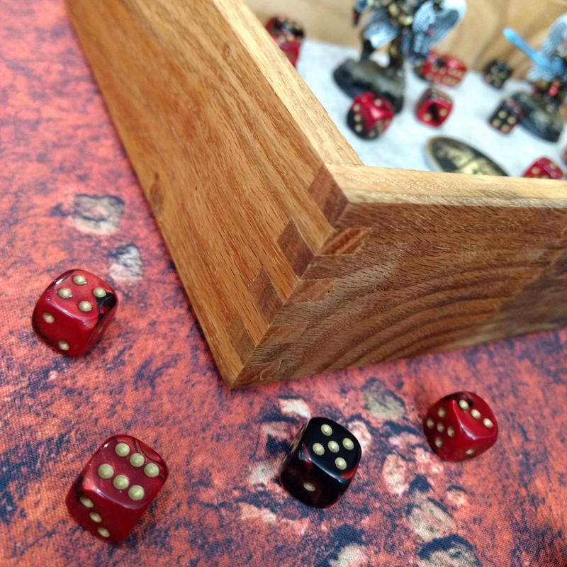 ACG Local Artisans Series: Dice Tray - Oak 2