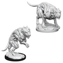 Pathfinder Battles Deep Cuts Miniatures: W01 Hell Hounds [Unpainted]