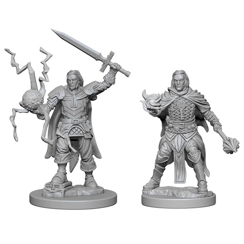 Pathfinder Battles Deep Cuts Miniatures: W01 Human Male Cleric [Unpainted]