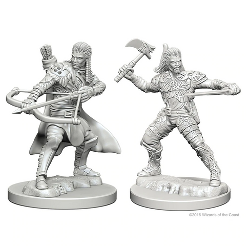 D&D Nolzur's Marvelous Miniatures: W01 Human Ranger [Unpainted]
