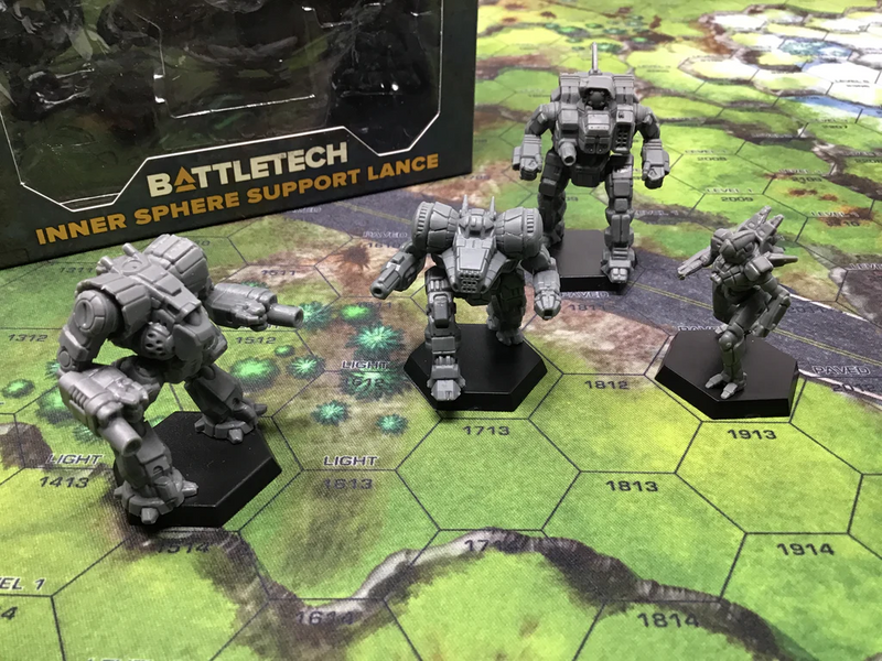 BattleTech: Miniature Force Pack - Inner Sphere Support Lance