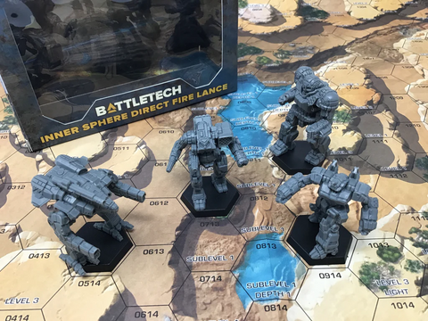 BattleTech: Miniature Force Pack - Inner Sphere Direct Fire Lance