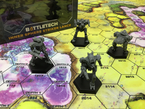 BattleTech: Miniature Force Pack - Inner Sphere Striker Lance