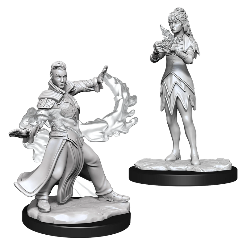 Magic: The Gathering Miniatures - W03 Killian & Dina [Unpainted]