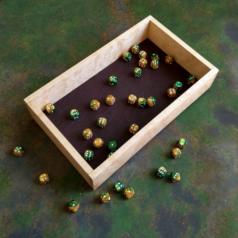 ACG Local Artisans Series: Dice Tray - Birdseye Maple 1