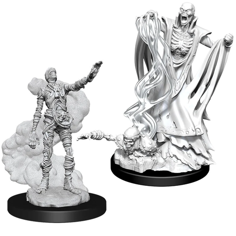 D&D Nolzur's Marvelous Miniatures: W11 Lich & Mummy Lord [Unpainted]