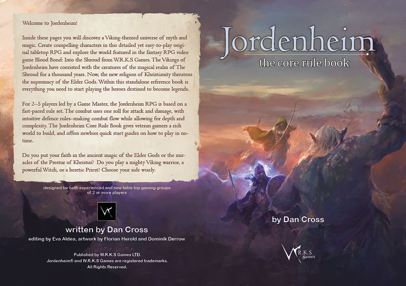 Jordenheim RPG: The Core Rule Book [Hardcover]