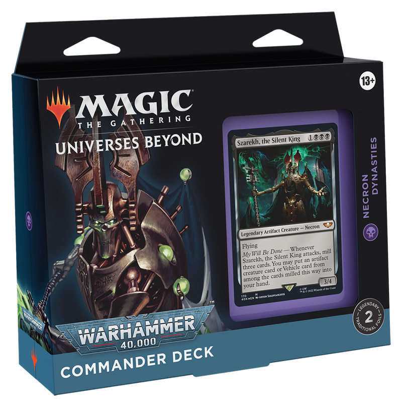 MTG Universes Beyond: Warhammer 40,000 Commander Deck - Necron Dynasties