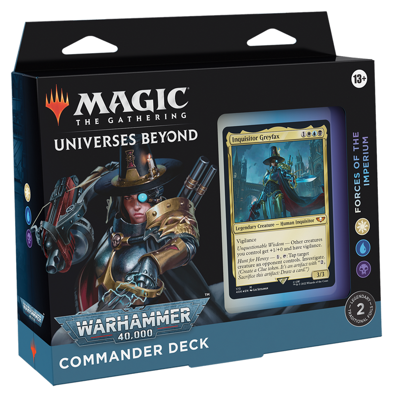 MTG Universes Beyond: Warhammer 40,000 Commander Deck - Forces of the Imperium