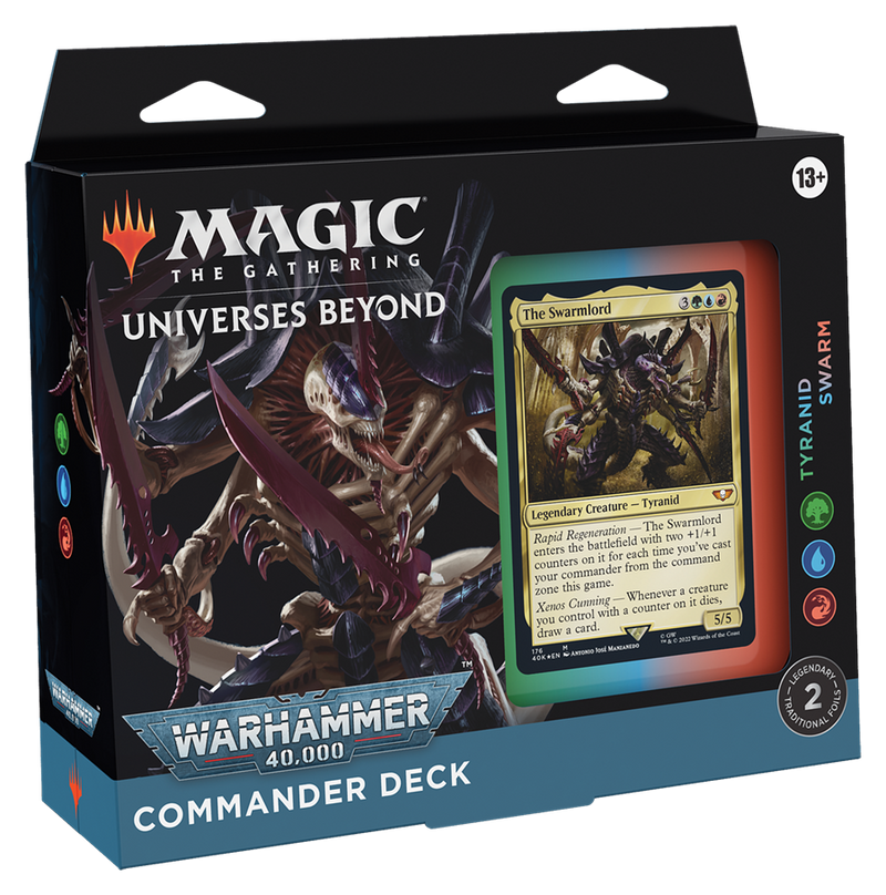 MTG Universes Beyond: Warhammer 40,000 Commander Deck - Tyranid Swarm