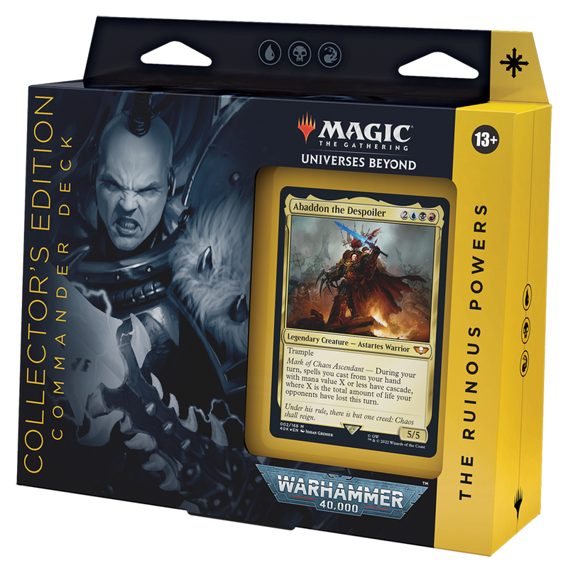 MTG Universes Beyond: Warhammer 40,000 Commander Deck - The Ruinous Powers [Collector's Edition]