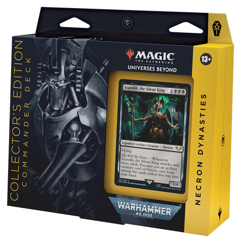 MTG Universes Beyond: Warhammer 40,000 Commander Deck - Necron Dynasties [Collector's Edition]