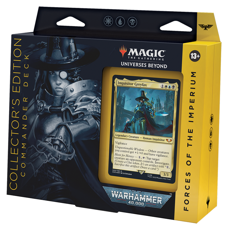 warhammer 40000 mtg commander deck MTG Universes Beyond: Warhammer 40,000 Commander Deck